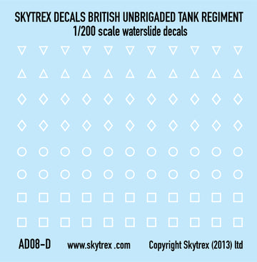 British Tank Markings Bundle